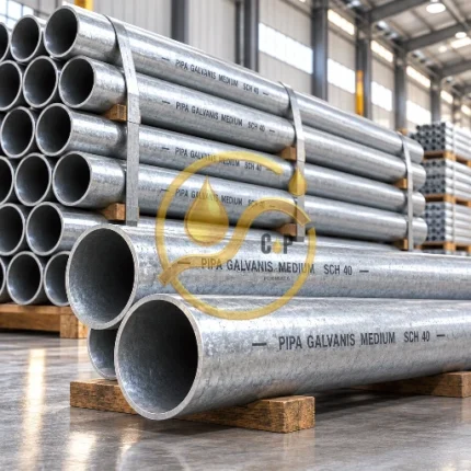 Jual Pipa Galvanis SNI Murah Spindo Bakrie 1.2.